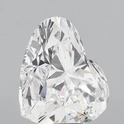 10.04ct E VVS2 Rare Carat Ideal Cut Heart Lab Grown Diamond