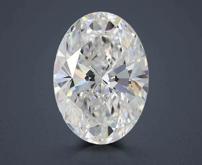 3.03ct D VS1 Rare Carat Ideal Cut Oval Lab Grown Diamond