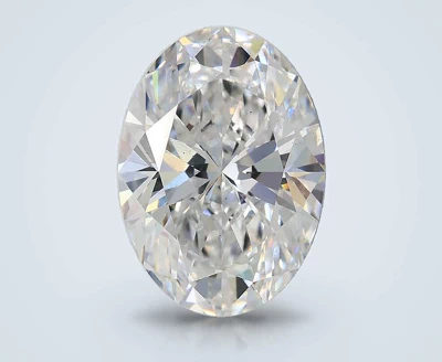 3.03ct D VS1 Rare Carat Ideal Cut Oval Lab Grown Diamond