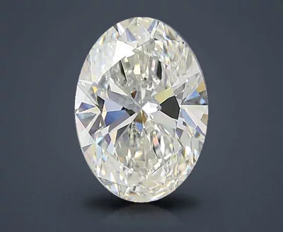 3.08ct F VVS2 Rare Carat Ideal Cut Oval Lab Grown Diamond