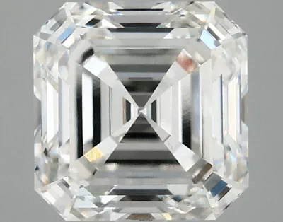 2.55ct G VS1 Rare Carat Ideal Cut Asscher Lab Grown Diamond