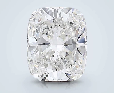 8.04ct F VS1 Rare Carat Ideal Cut Cushion Lab Grown Diamond
