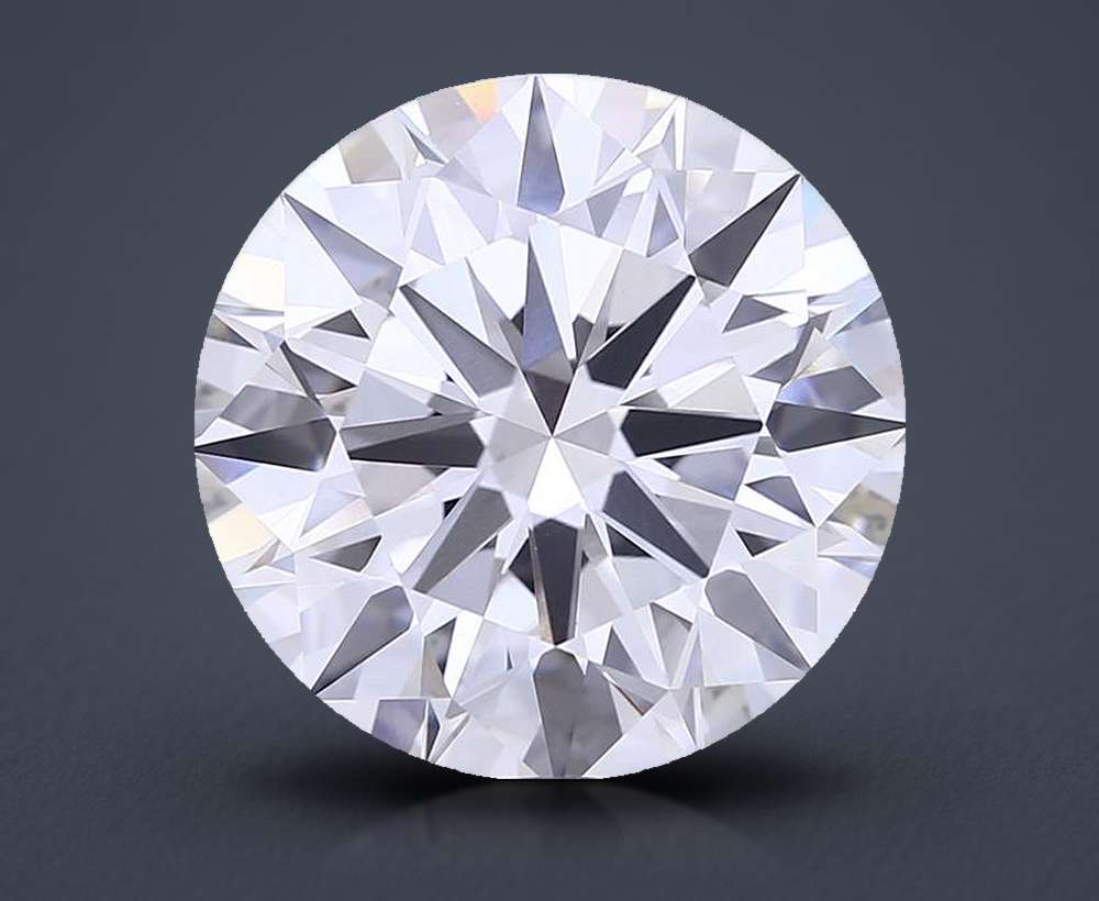 10.92ct E VVS2 Rare Carat Ideal Cut Round Lab Grown Diamond