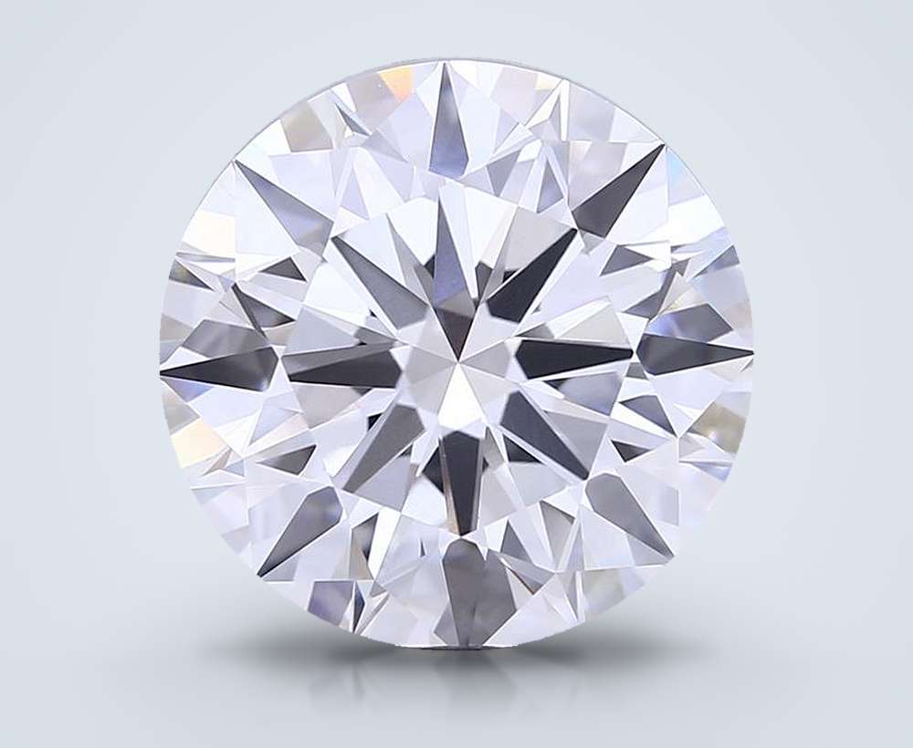 10.92ct E VVS2 Rare Carat Ideal Cut Round Lab Grown Diamond