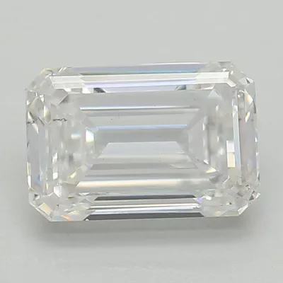 1.01ct E VS2 Excellent Cut Emerald Lab Grown Diamond