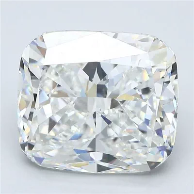 8.19ct H VS2 Rare Carat Ideal Cut Cushion Diamond