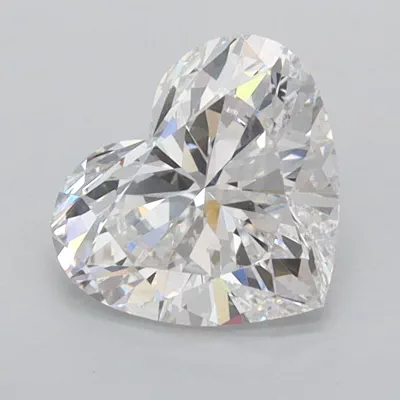 1.32ct D VVS2 Excellent Cut Heart Lab Grown Diamond