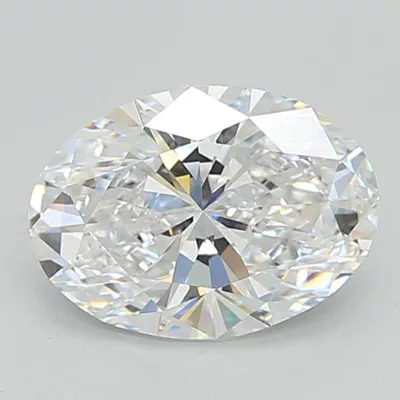 2.12ct D VVS1 Rare Carat Ideal Cut Oval Lab Grown Diamond