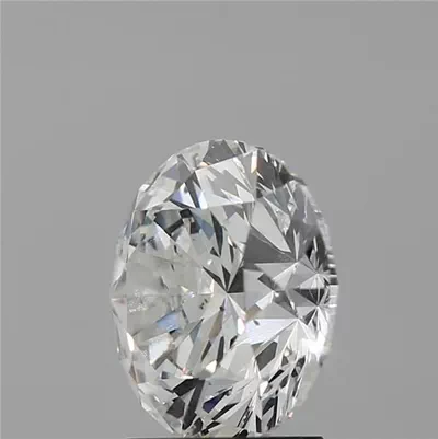 3.01ct F SI2 Rare Carat Ideal Cut Round Diamond