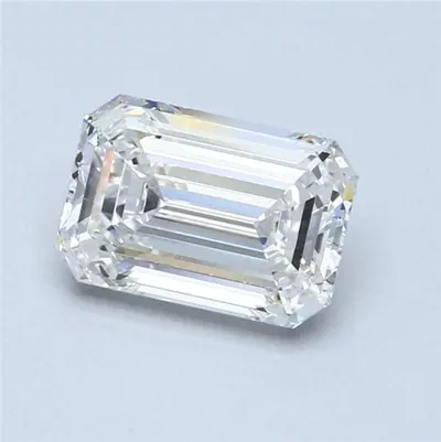 2.32ct F VS2 Rare Carat Ideal Cut Emerald Diamond