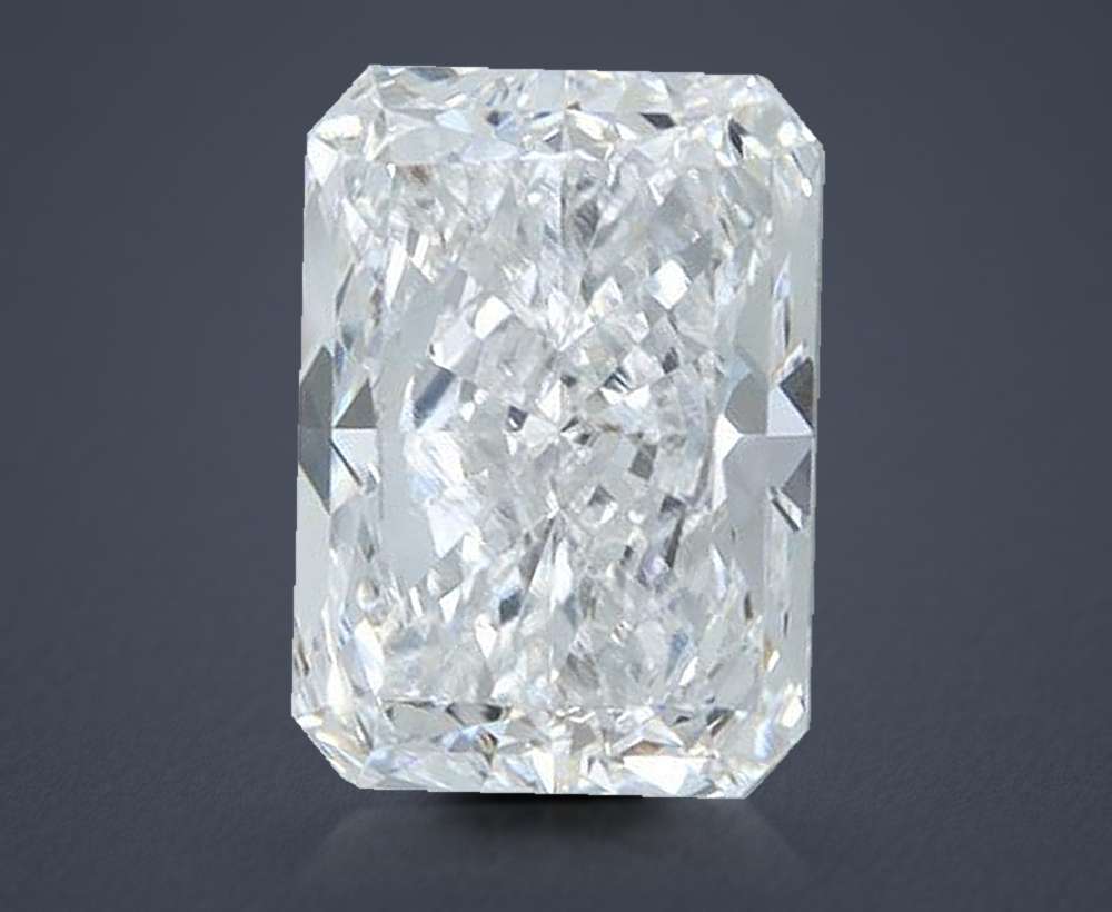 1.03ct E VVS1 Rare Carat Ideal Cut Radiant Lab Grown Diamond