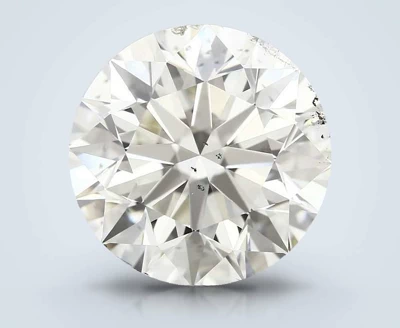 4.00ct K SI1 Excellent Cut Round Diamond