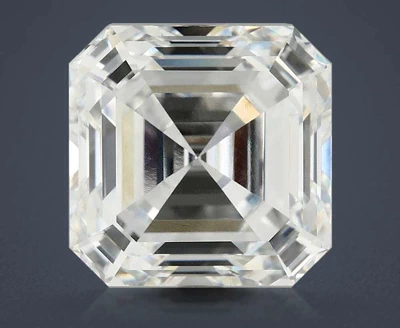 7.05ct E VVS2 Rare Carat Ideal Cut Asscher Lab Grown Diamond