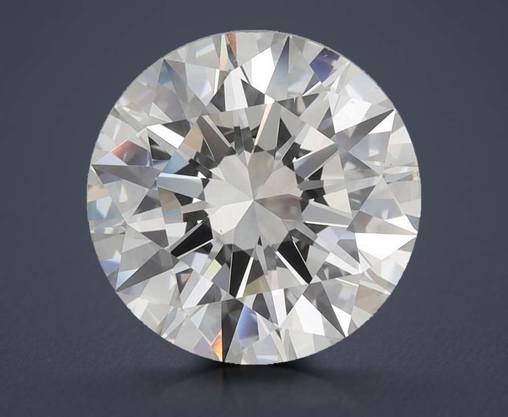 5.03ct I VS1 Rare Carat Ideal Cut Round Diamond