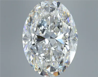 10.03ct G SI1 Rare Carat Ideal Cut Oval Diamond