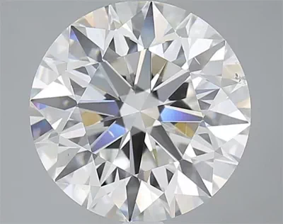 4.01ct G SI1 Excellent Cut Round Diamond