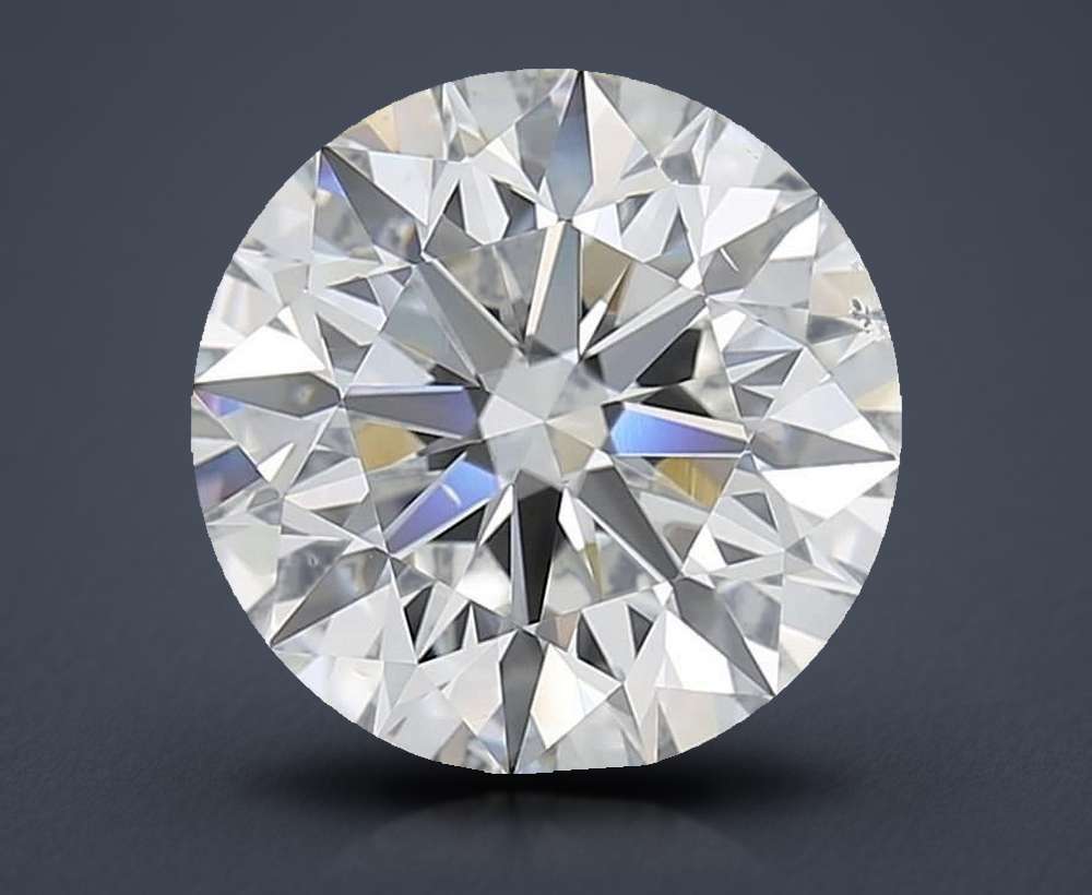4.01ct G SI1 Excellent Cut Round Diamond