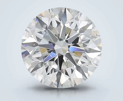 4.01ct G SI1 Excellent Cut Round Diamond