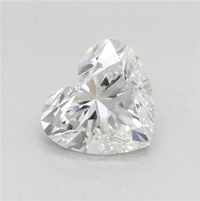 2.08ct D VVS2 Rare Carat Ideal Cut Heart Lab Grown Diamond