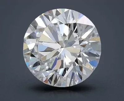 0.42ct D VVS2 Rare Carat Ideal Cut Round Diamond
