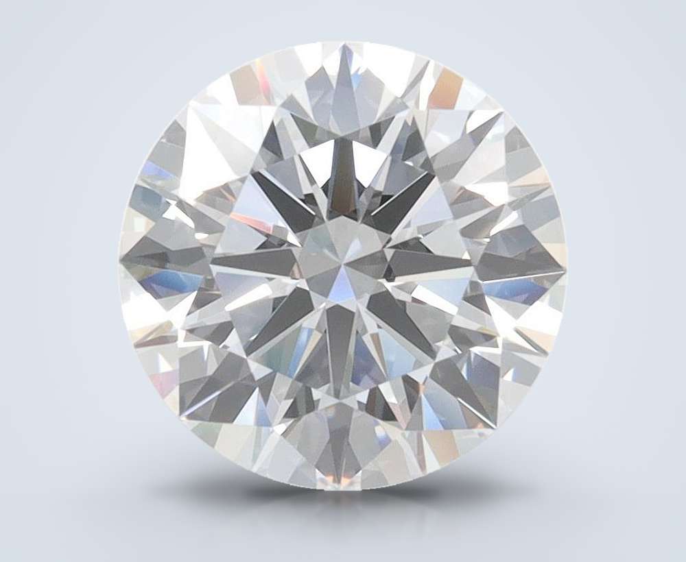 2.78ct D IF Rare Carat Ideal Cut Round Lab Grown Diamond