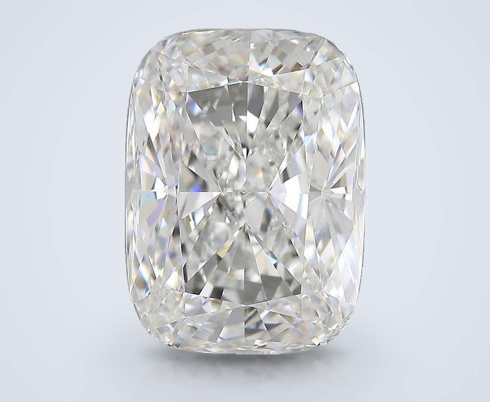 11.02ct F VVS2 Rare Carat Ideal Cut Cushion Lab Grown Diamond