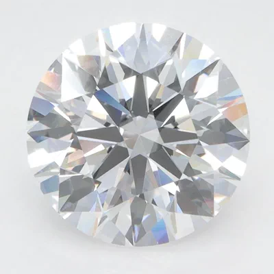 4.26ct D IF Rare Carat Ideal Cut Round Lab Grown Diamond