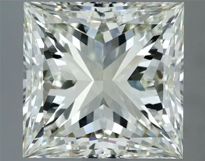4.03ct I VVS2 Rare Carat Ideal Cut Princess Diamond