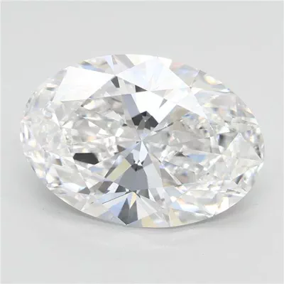4.84ct E VS1 Rare Carat Ideal Cut Oval Lab Grown Diamond