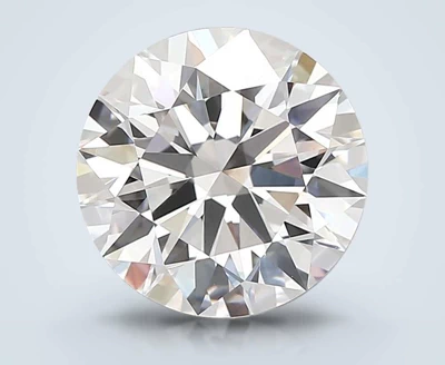 4.04ct E VVS2 Rare Carat Ideal Cut Round Lab Grown Diamond