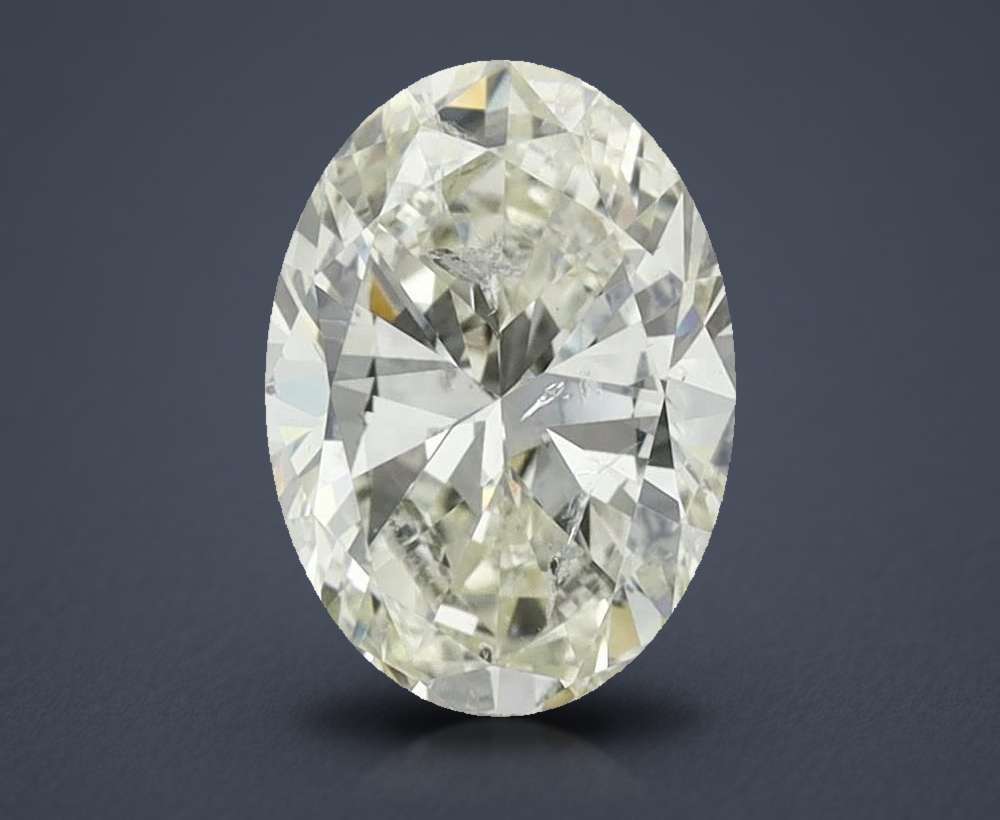 1.77ct K SI2 Very Good Cut Oval Diamond