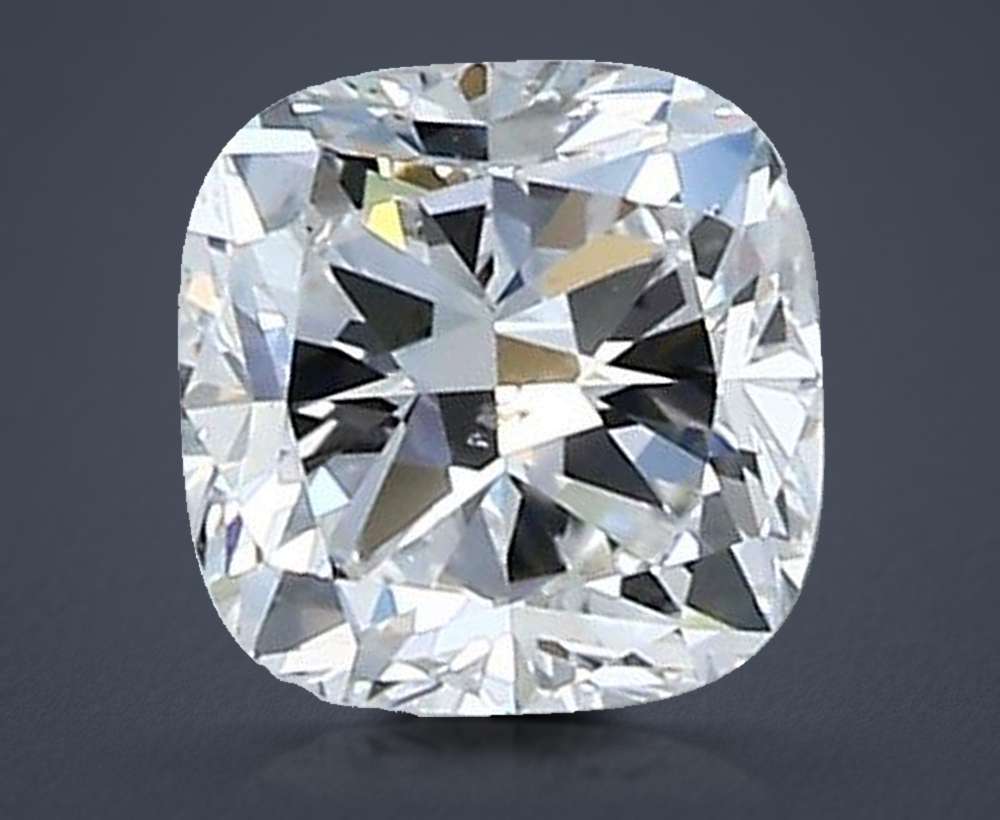 0.70ct D SI2 Very Good Cut Cushion Diamond