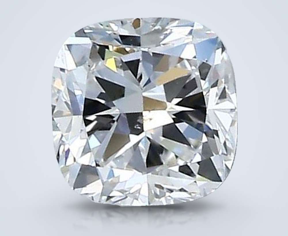0.70ct D SI2 Very Good Cut Cushion Diamond