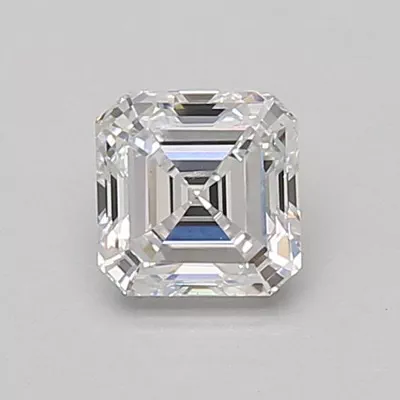 0.80ct D VS1 Very Good Cut Asscher Lab Grown Diamond