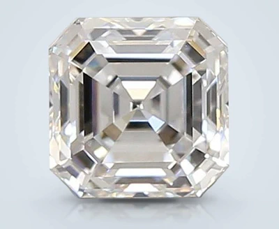 1.28ct D VVS2 Rare Carat Ideal Cut Asscher Lab Grown Diamond