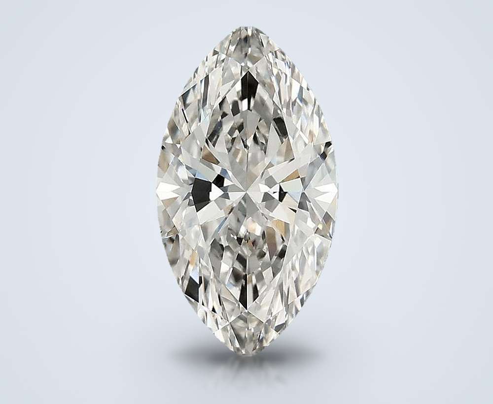 2.03ct H VS1 Rare Carat Ideal Cut Marquise Lab Grown Diamond