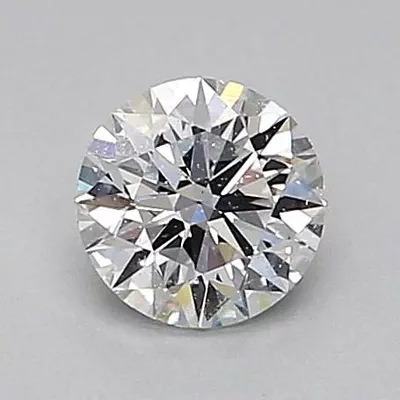 0.41ct D VS2 Rare Carat Ideal Cut Round Diamond
