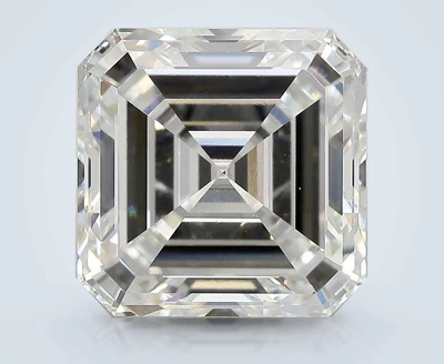10.14ct F VVS2 Very Good Cut Asscher Lab Grown Diamond