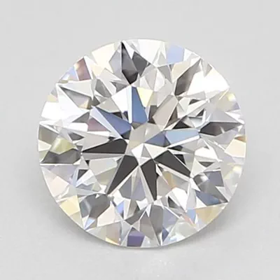 0.44ct F VVS2 Rare Carat Ideal Cut Round Diamond