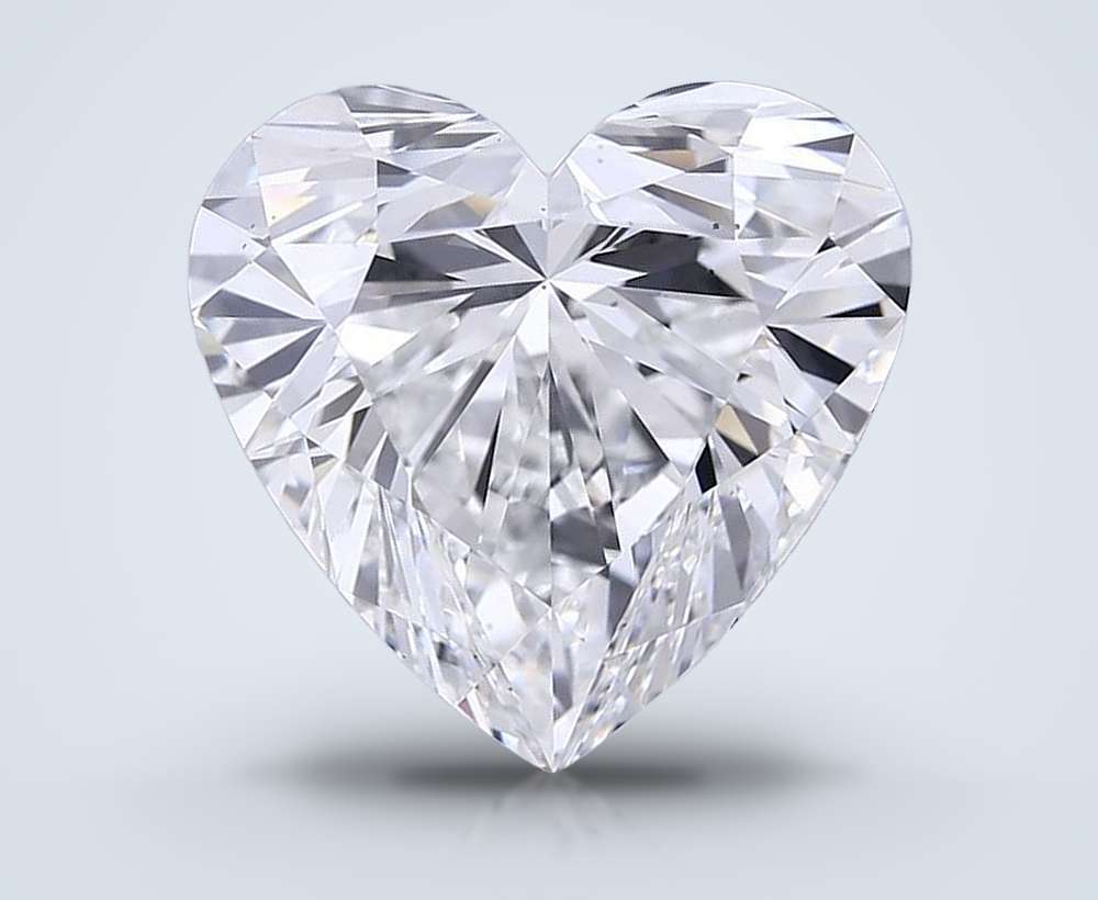 9.10ct E VS2 Rare Carat Ideal Cut Heart Lab Grown Diamond