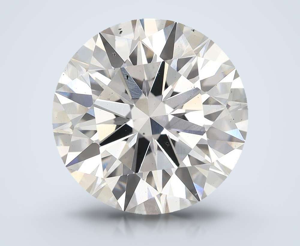 7.15ct G SI1 Rare Carat Ideal Cut Round Lab Grown Diamond