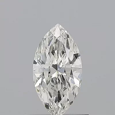 0.53ct I SI2 Rare Carat Ideal Cut Marquise Diamond