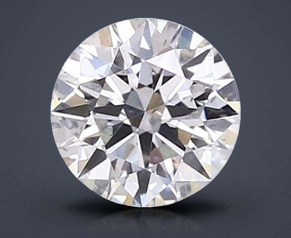2.08ct F VS2 Excellent Cut Round Lab Grown Diamond