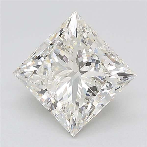 2.99ct H SI1 Rare Carat Ideal Cut Princess Lab Grown Diamond