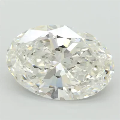 13.10ct F VVS2 Very Good Cut Oval Lab Grown Diamond