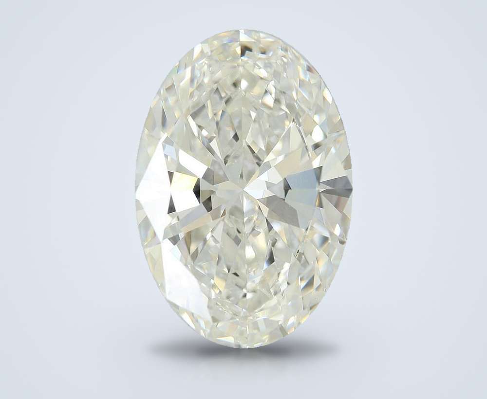 13.10ct F VVS2 Very Good Cut Oval Lab Grown Diamond