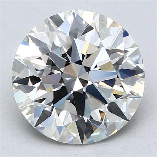 2.54ct F VS1 Rare Carat Ideal Cut Round Lab Grown Diamond