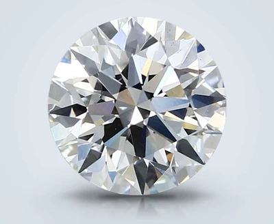 2.54ct F VS1 Rare Carat Ideal Cut Round Lab Grown Diamond