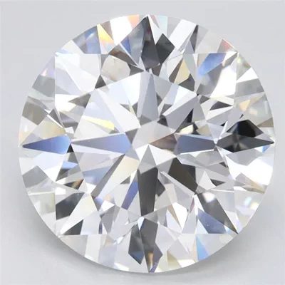 4.33ct D VVS2 Rare Carat Ideal Cut Round Lab Grown Diamond