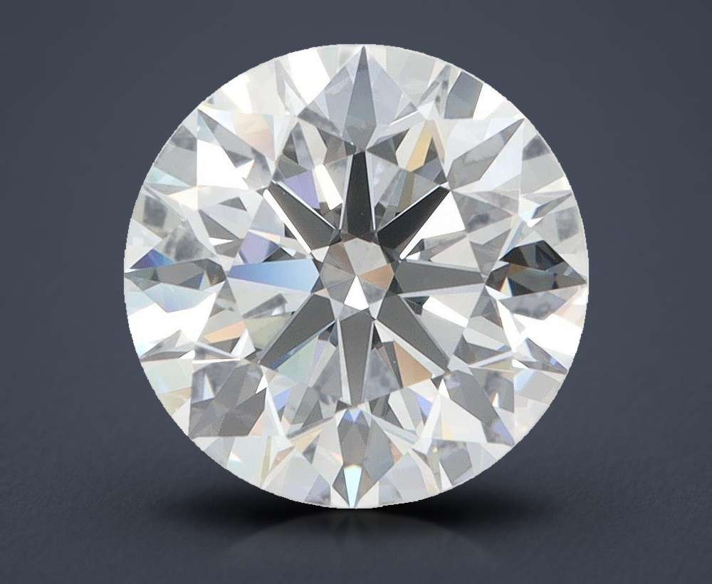 4.09ct D FL Rare Carat Ideal Cut Round Lab Grown Diamond